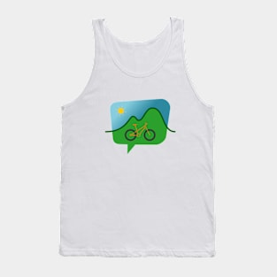 Talk bicycling Tank Top